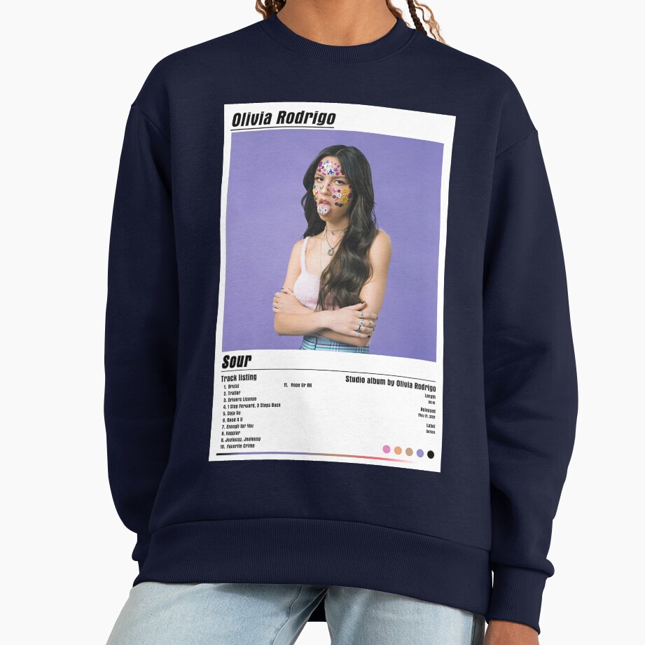 Olivia Rodrigo Sour Tour Listing Sweatshirt - Image 5