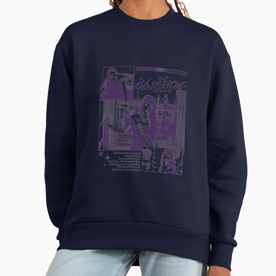 Olivia Rodrigo Obsessed Vintage Design Sweatshirt - Image 5