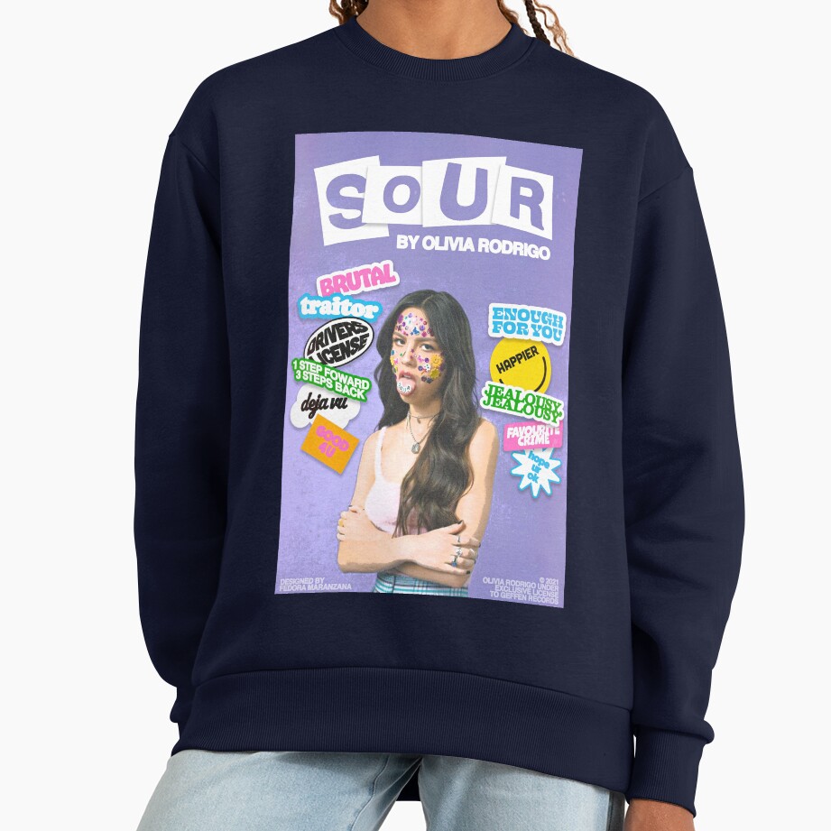 Best 2026 Olivia Rodrigo Sour Tour Sweatshirt - Image 5