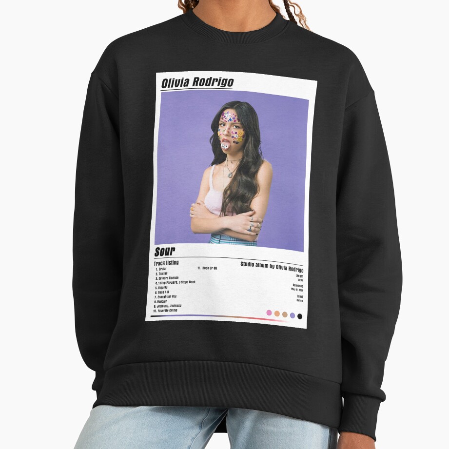Olivia Rodrigo Sour Tour Listing Sweatshirt - Image 2