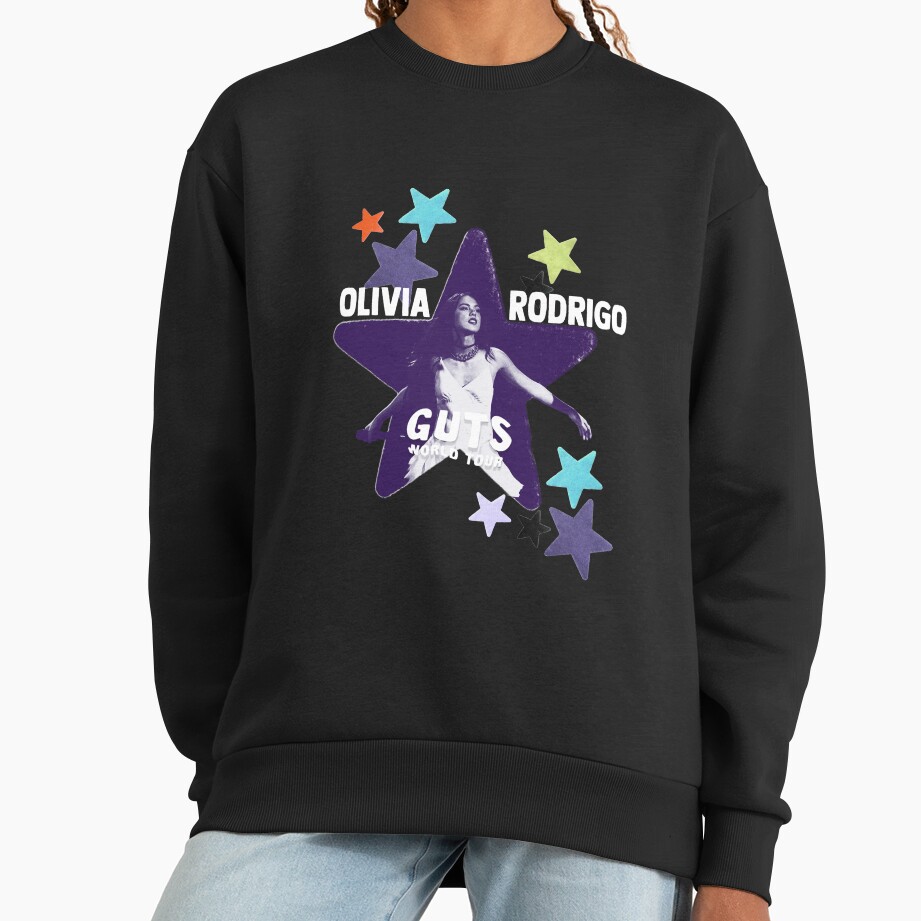 Olivia Rodrigo Guts Tour Star Sweatshirt
