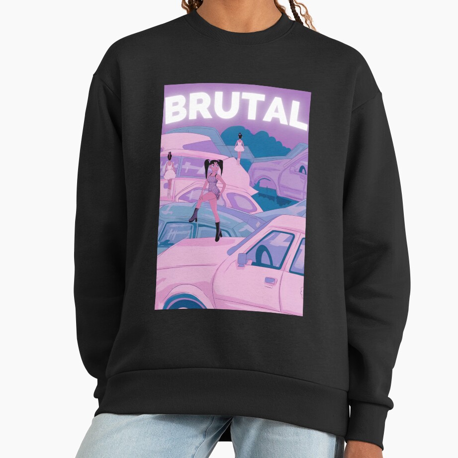 Olivia Rodrigo Fan Art Inspired By Brutal Sweatshirt
