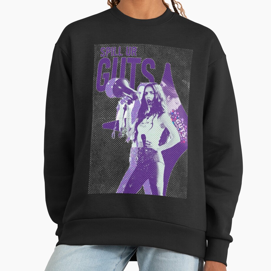 Olivia Rodrigo Spill Ur Guts Aesthetic Sweatshirt - Image 2