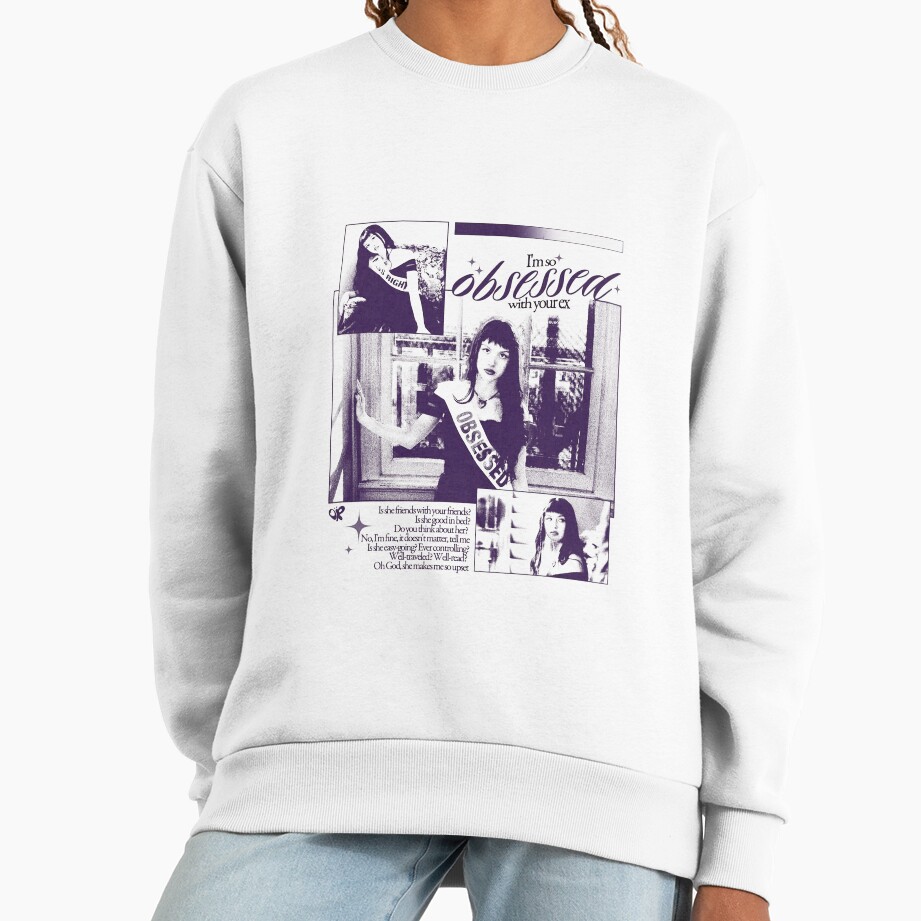 Olivia Rodrigo Obsessed Vintage Design Sweatshirt