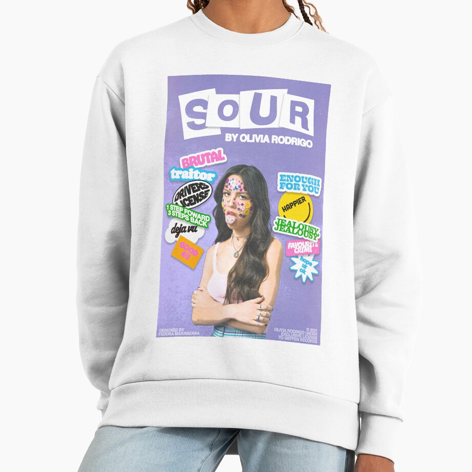 Best 2026 Olivia Rodrigo Sour Tour Sweatshirt - Image 2