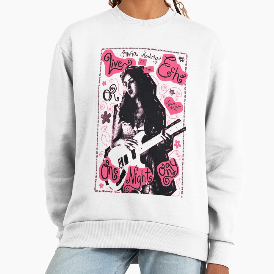 Olivia Rodrigo Vintage Concert One Night Sweatshirt