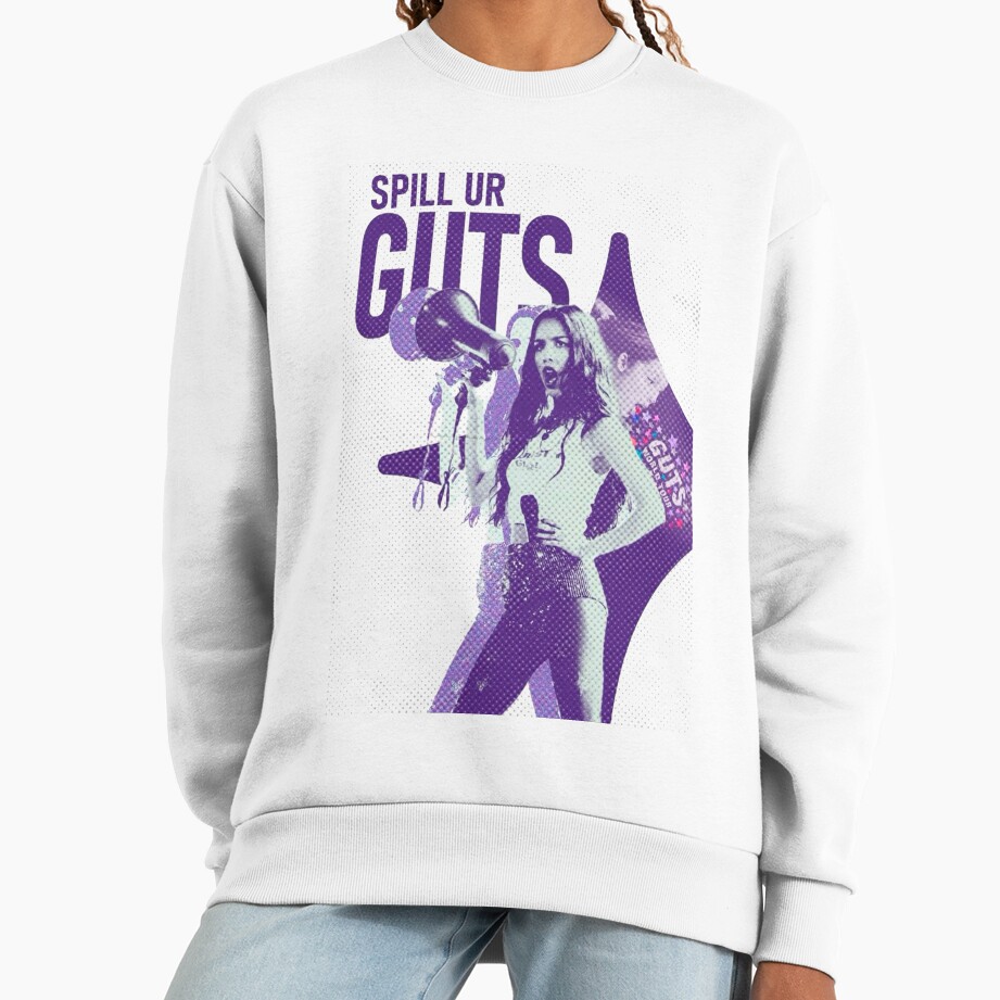 Olivia Rodrigo Spill Ur Guts Aesthetic Sweatshirt