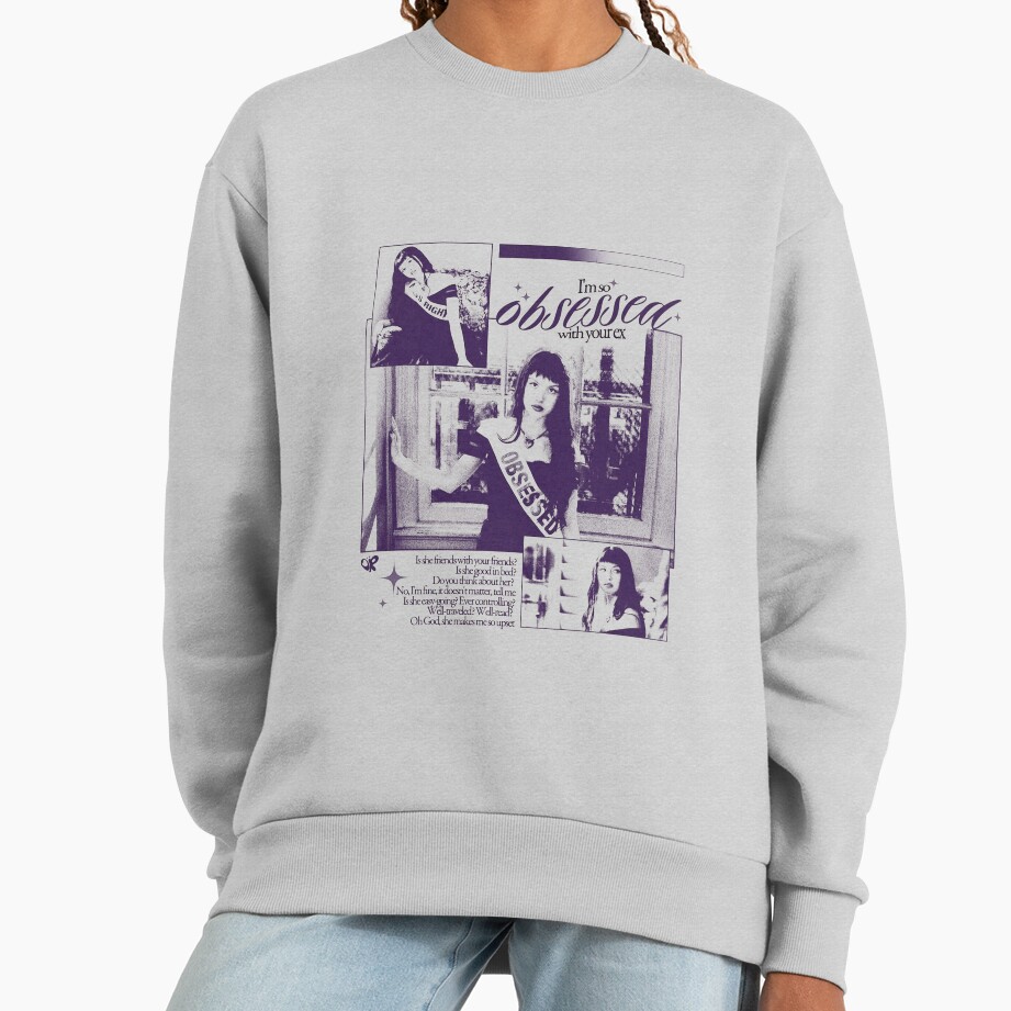 Olivia Rodrigo Obsessed Vintage Design Sweatshirt - Image 4