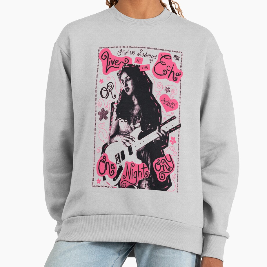 Olivia Rodrigo Vintage Concert One Night Sweatshirt - Image 4