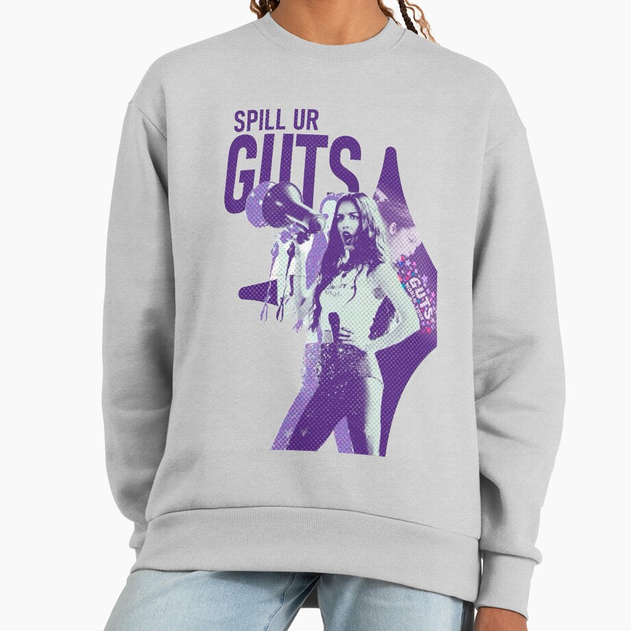 Olivia Rodrigo Spill Ur Guts Aesthetic Sweatshirt - Image 4