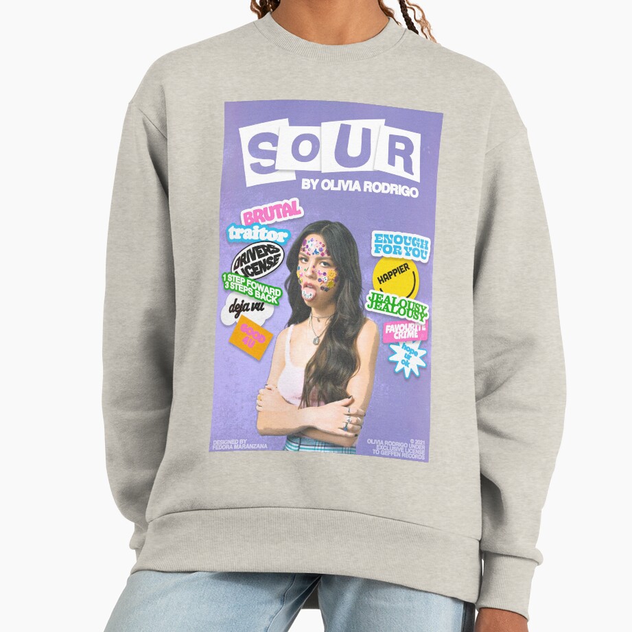 Best 2026 Olivia Rodrigo Sour Tour Sweatshirt - Image 3