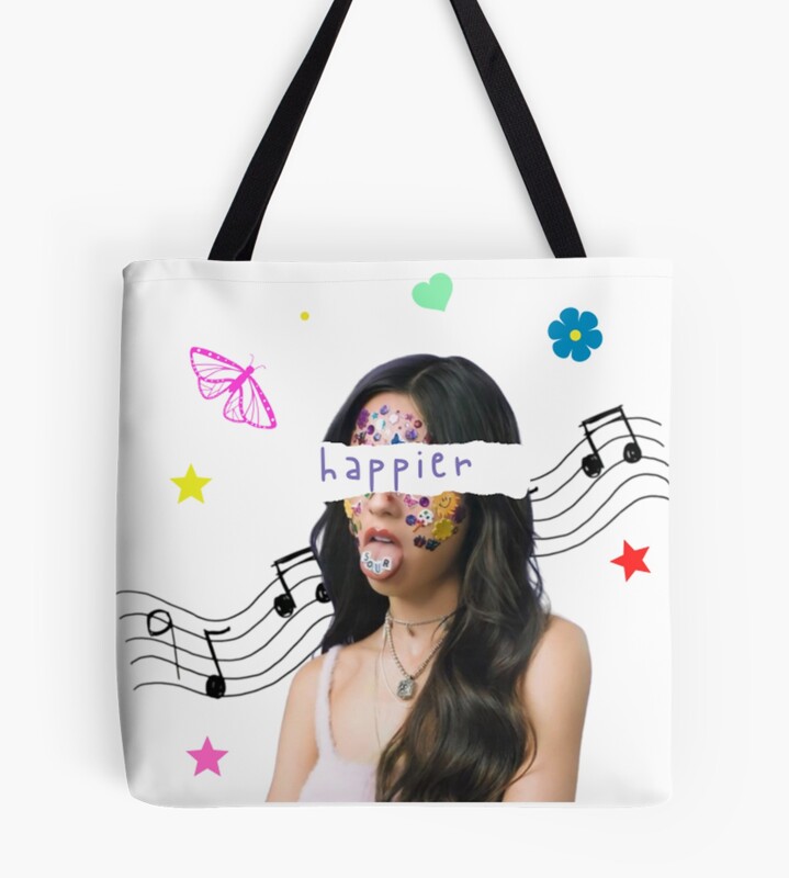 Happy Olivia Rodrigo Cute Girl Tote Bag