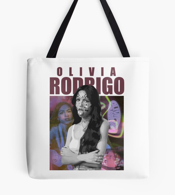 Musician Olivia Rodrigo Mix Art Tote Bag