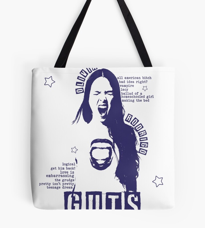 Musician Olivia Rodrigo Guts Tour Tote Bag