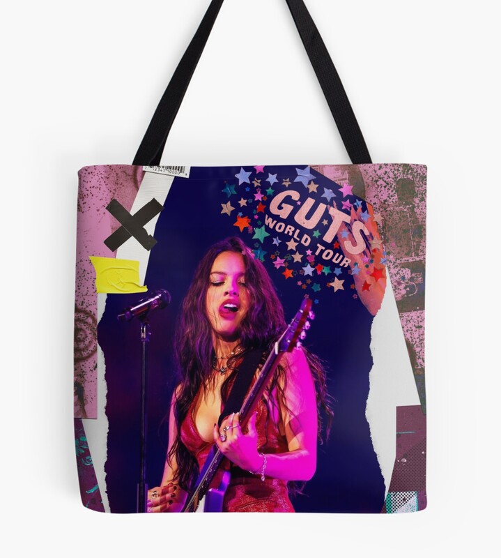 Olivia Rodrigo On Stage Tote Bag