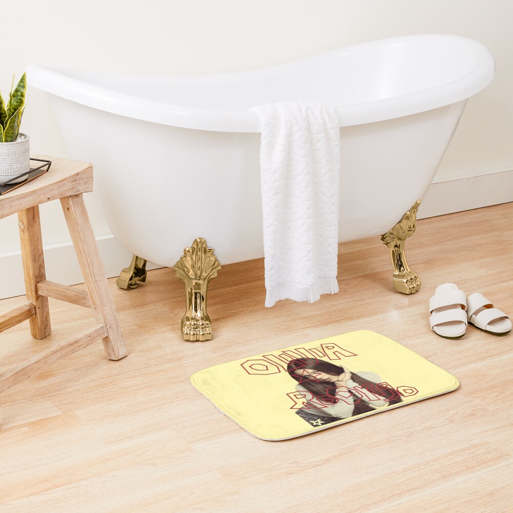 Hot Collection Olivia Rodrigo Cute Bath Mat - Image 2