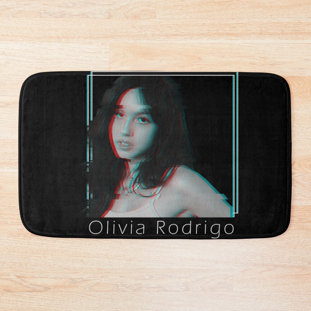 Olivia Rodrigo Cute Girl Bath Mat