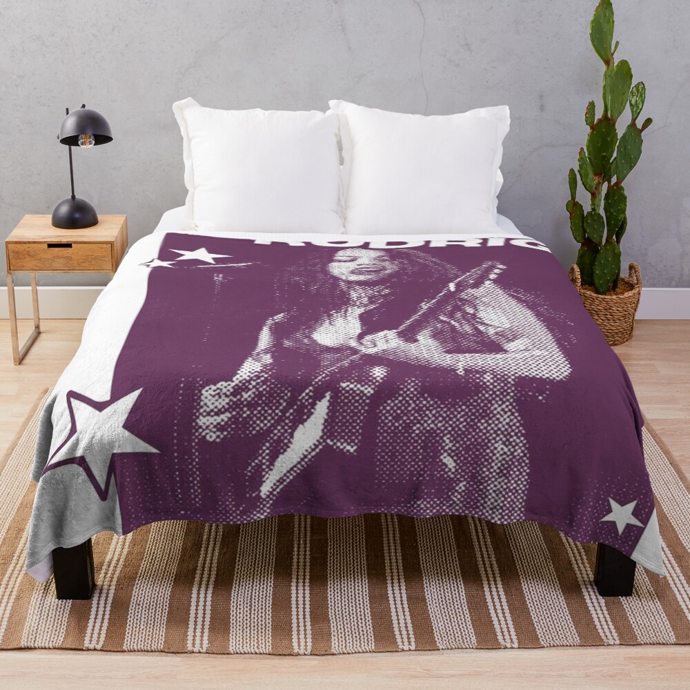 Olivia Rodrigo Star Vintage Collection Throw Blanket