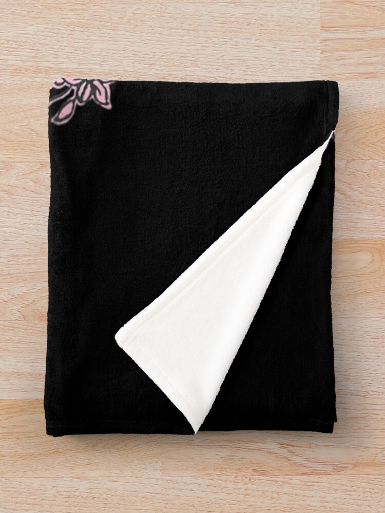Olivia Rodrigo Heart Swing Floral Throw Blanket - Image 2