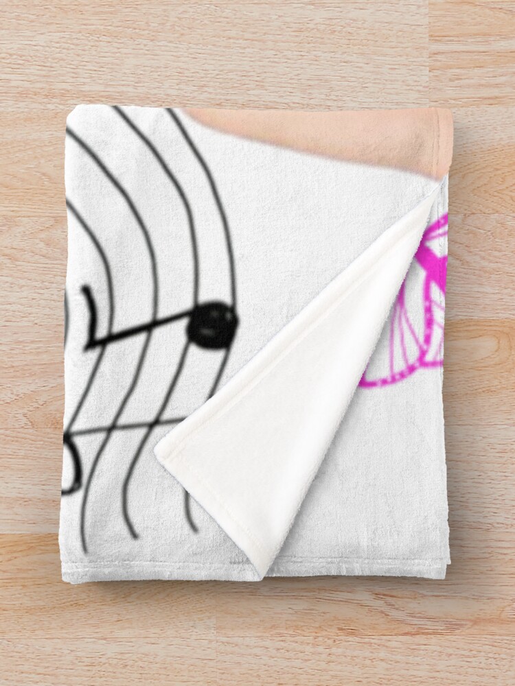 Happy Olivia Rodrigo Cute Girl Throw Blanket - Image 2