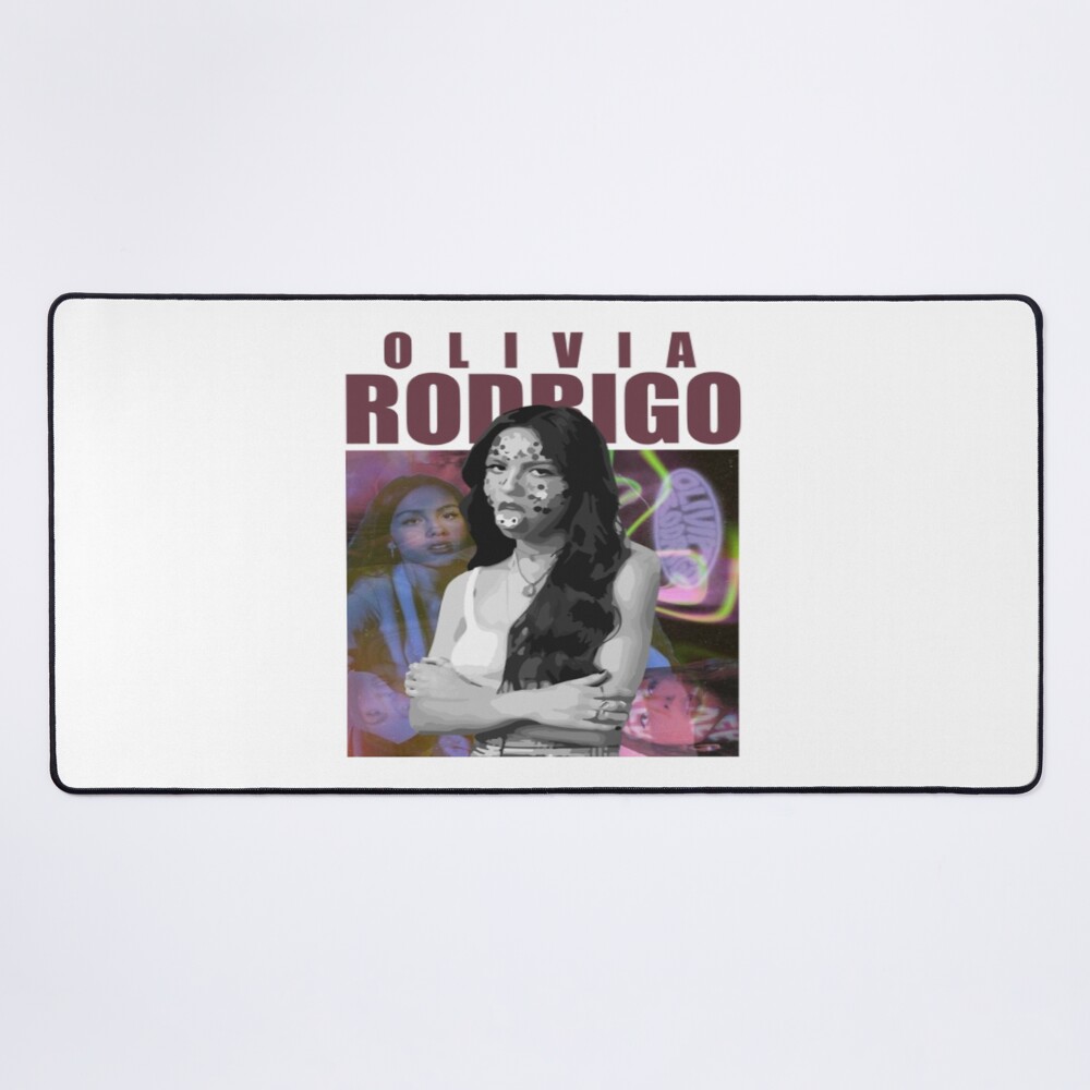Singer Olivia Rodrigo Mix Art Mouse Pad