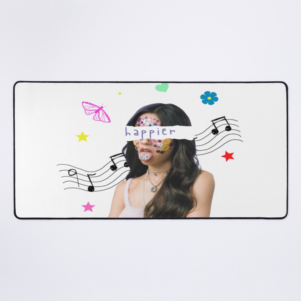 Happy Olivia Rodrigo Cute Girl Mouse Pad