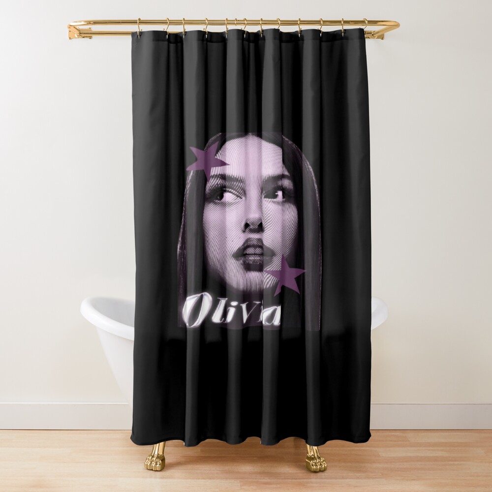 Hot Collection Olivia Rodrigo Retro Shower Curtain