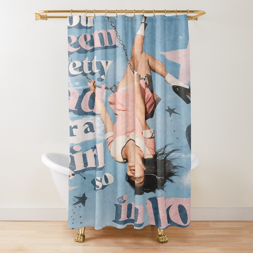 You Seem Pretty Olivia Rodrigo Shower Curtain