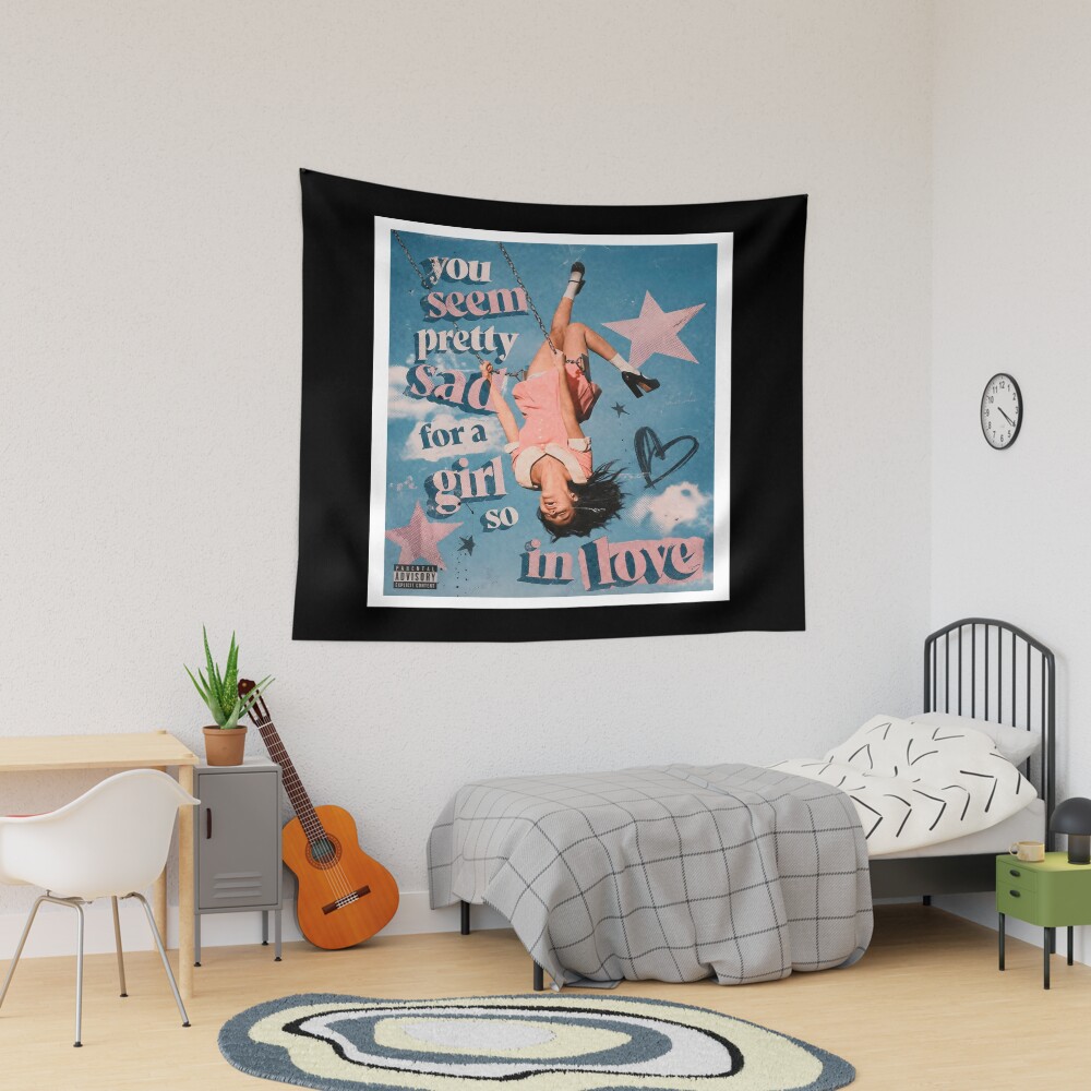 Olivia Rodrigo Sour Poster Pretty Tapestry
