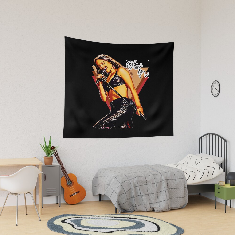 Olivia Rodrigo Retro Style Tapestry