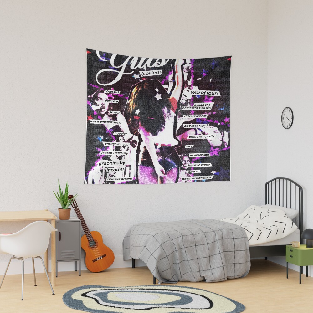Olivia Rodrigo Guts World Tour Tapestry