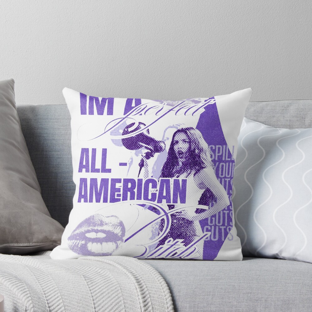 Olivia Rodrigo Classic Design Throw Pillow