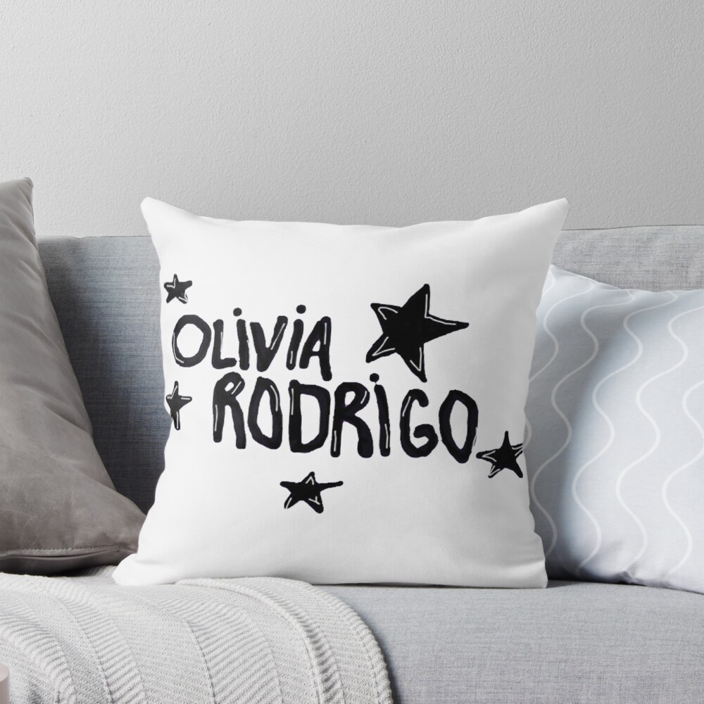 Olivia Rodrigo Musician Basic Design Throw Pillow